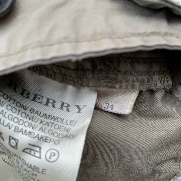 Burberry Brit shorts cargo khakis 34x19 - Picture 10 of 10